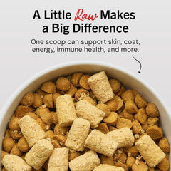 Stella & Chewy's Freeze-Dried Raw Salmon & Cod Meal Mixers- Dog Food Topper and Mixer - Made with 95% Wild-Caught Salmon & Cod, Organs & Bone - Perfect for Picky Eaters - Grain-Free - 3.5 oz