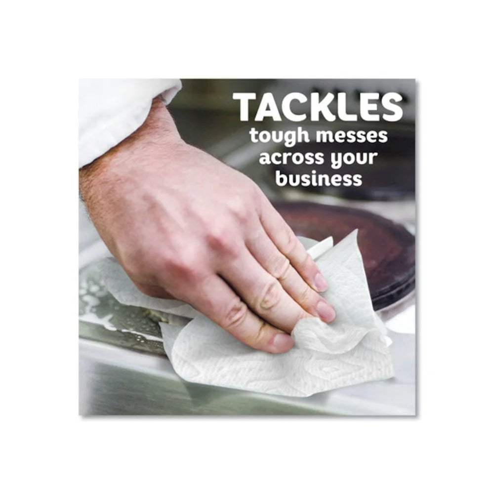 Bounty Select-a-Size Kitchen Roll Paper Towels, 2-Ply, White, 6 x 11, 113 Sheets/Roll, 2 Double Plus Rolls/Pack, 4 Packs/Carton